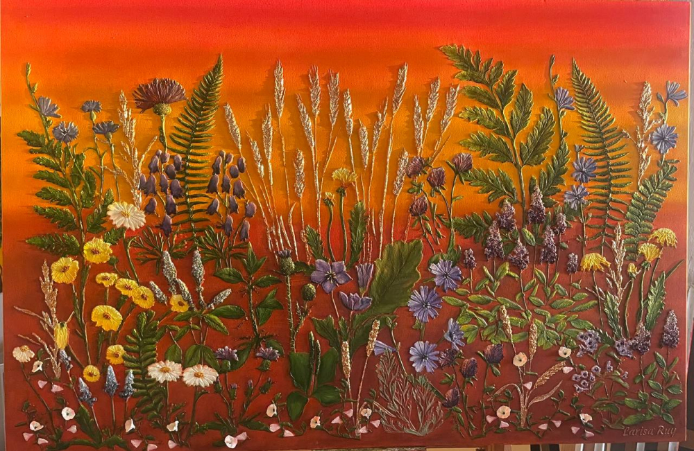 At sunset