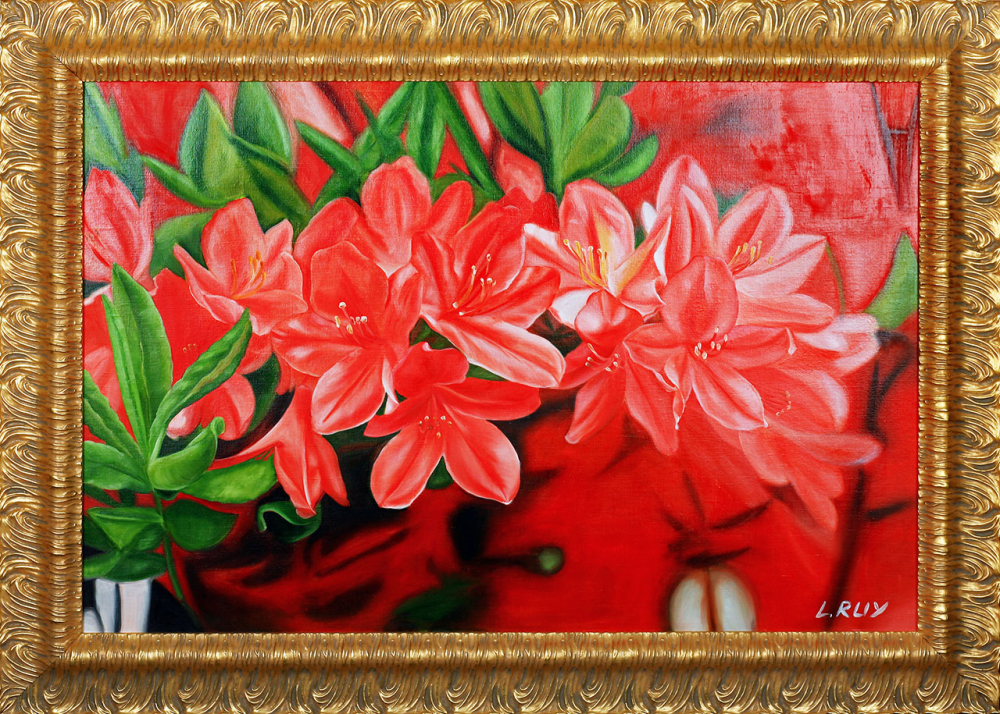 Dance of fire Painting